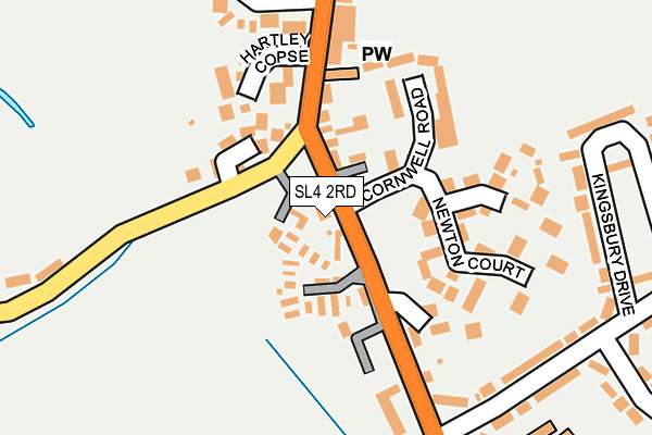 SL4 2RD map - OS OpenMap – Local (Ordnance Survey)