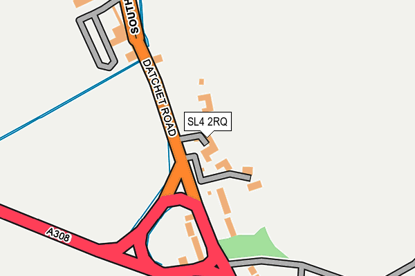 SL4 2RQ map - OS OpenMap – Local (Ordnance Survey)