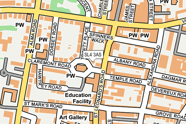 Map of EASTON STREET PROPERTIES LIMITED at local scale