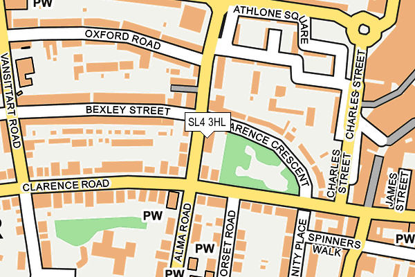 SL4 3HL map - OS OpenMap – Local (Ordnance Survey)