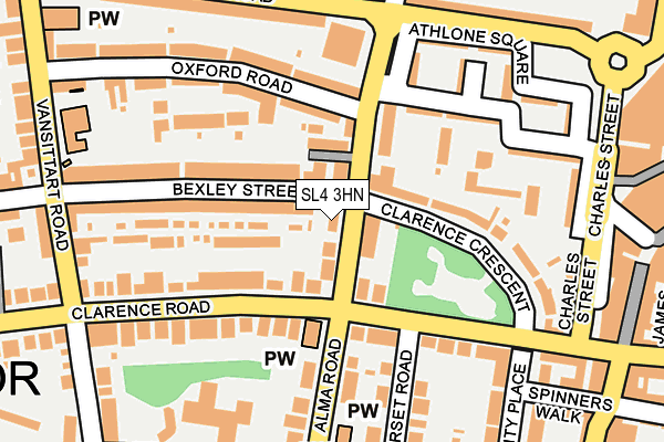 SL4 3HN map - OS OpenMap – Local (Ordnance Survey)