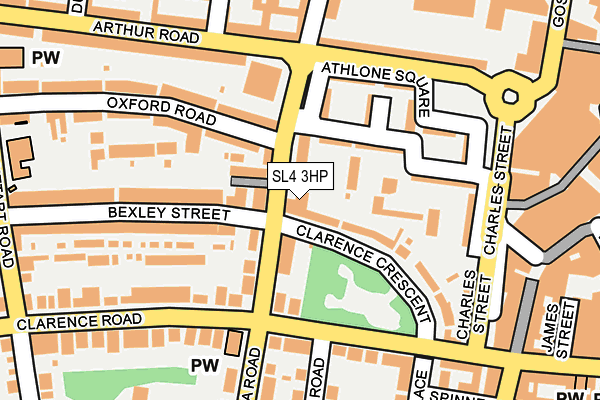SL4 3HP map - OS OpenMap – Local (Ordnance Survey)