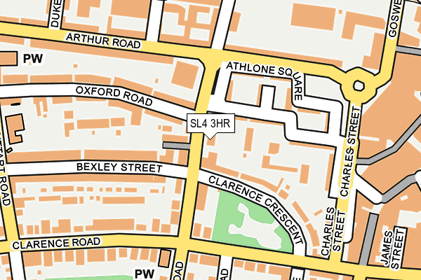 SL4 3HR map - OS OpenMap – Local (Ordnance Survey)