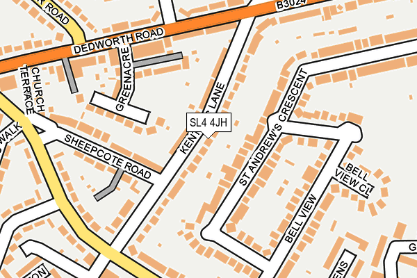 Map of ELIZABETH ROSE HOMES LIMITED at local scale