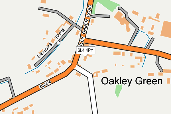 SL4 4PY map - OS OpenMap – Local (Ordnance Survey)