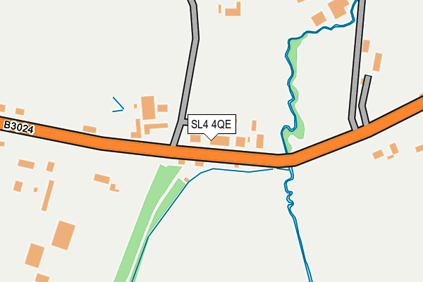 SL4 4QE map - OS OpenMap – Local (Ordnance Survey)