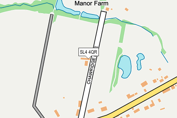 SL4 4QR map - OS OpenMap – Local (Ordnance Survey)