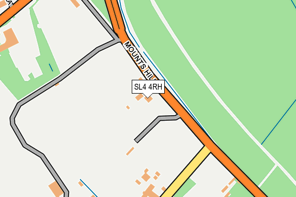 SL4 4RH map - OS OpenMap – Local (Ordnance Survey)