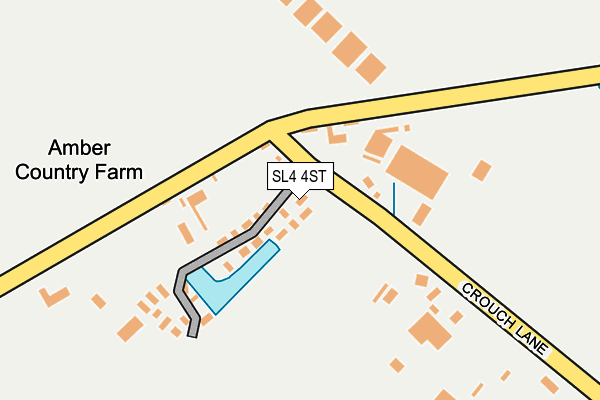 SL4 4ST map - OS OpenMap – Local (Ordnance Survey)