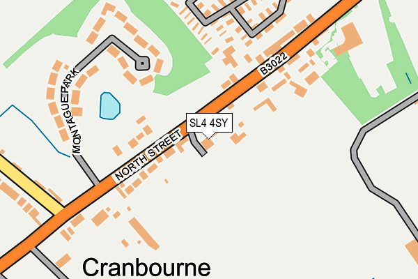 Map of PETE SANDERSON LTD at local scale