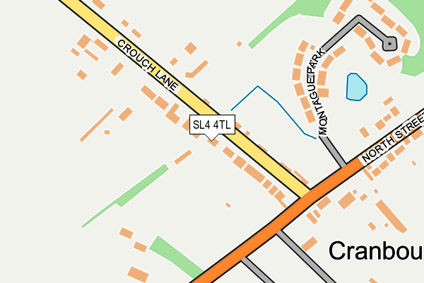 Map of CRESTWOOD DESIGN AND BUILD LIMITED at local scale