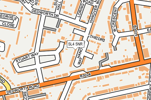 SL4 5NR map - OS OpenMap – Local (Ordnance Survey)