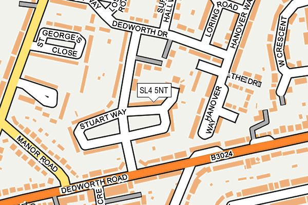 SL4 5NT map - OS OpenMap – Local (Ordnance Survey)