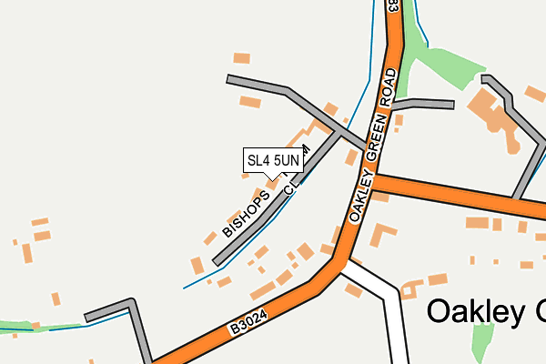 SL4 5UN map - OS OpenMap – Local (Ordnance Survey)