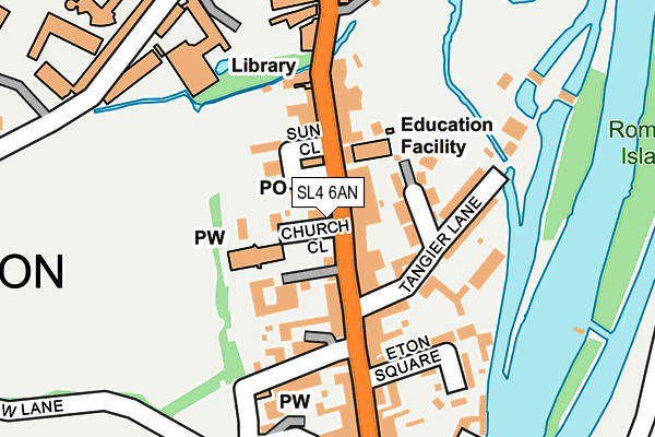 Map of FREDERICK PLACE MANAGEMENT COMPANY LIMITED at local scale