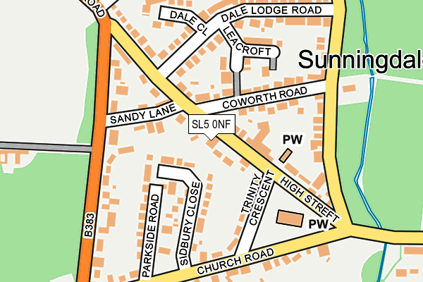 Map of VSA-LEGAL LTD at local scale