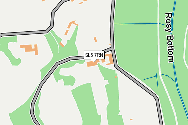 SL5 7RN map - OS OpenMap – Local (Ordnance Survey)