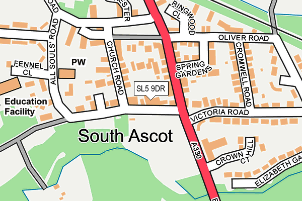 Map of GOOSEYBUB LTD at local scale