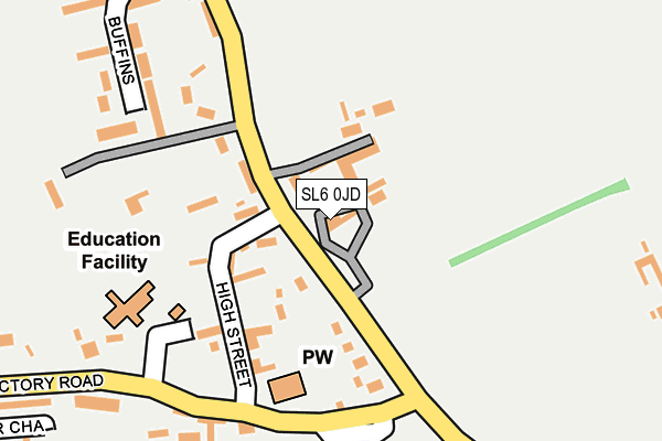 Map of MEMLOCK LIMITED at local scale