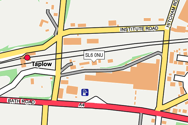 SL6 0NU map - OS OpenMap – Local (Ordnance Survey)