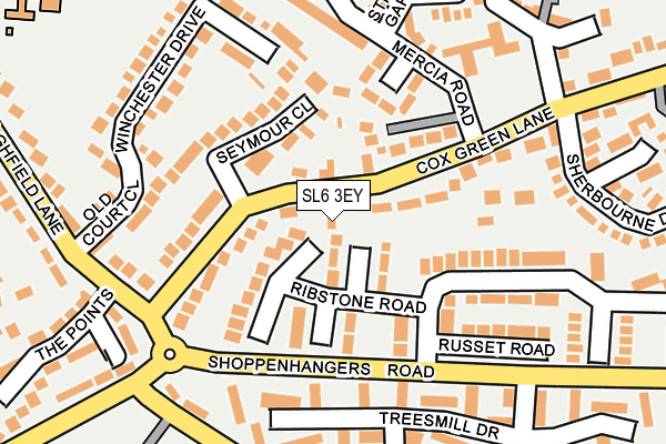 Map of LA BERGERIE (FRANCE) LIMITED at local scale