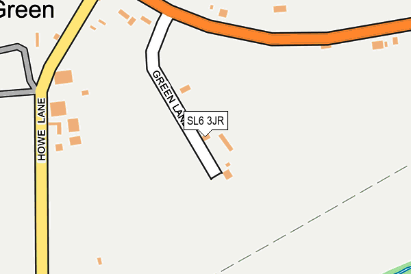 SL6 3JR map - OS OpenMap – Local (Ordnance Survey)