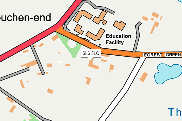 SL6 3LQ map - OS OpenMap – Local (Ordnance Survey)