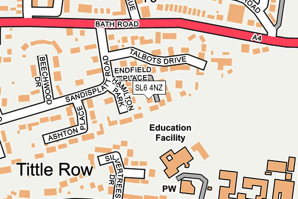 Map of LM PERFORMANCE LTD at local scale