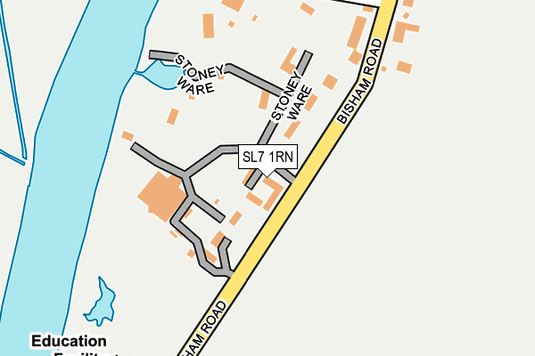 SL7 1RN map - OS OpenMap – Local (Ordnance Survey)