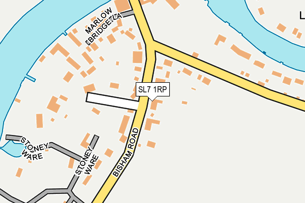 SL7 1RP map - OS OpenMap – Local (Ordnance Survey)