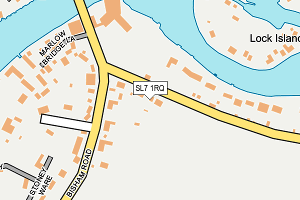 SL7 1RQ map - OS OpenMap – Local (Ordnance Survey)