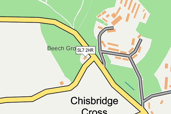 SL7 2HR map - OS OpenMap – Local (Ordnance Survey)