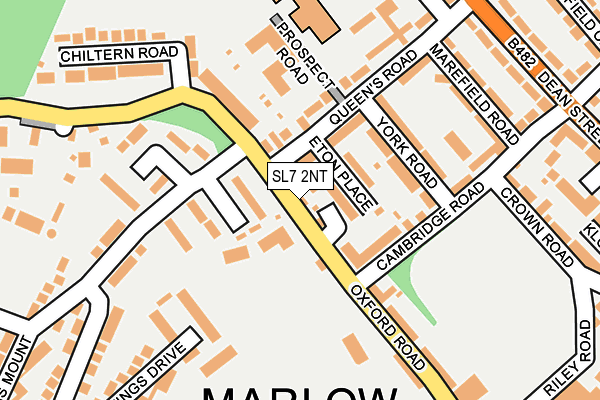 SL7 2NT map - OS OpenMap – Local (Ordnance Survey)