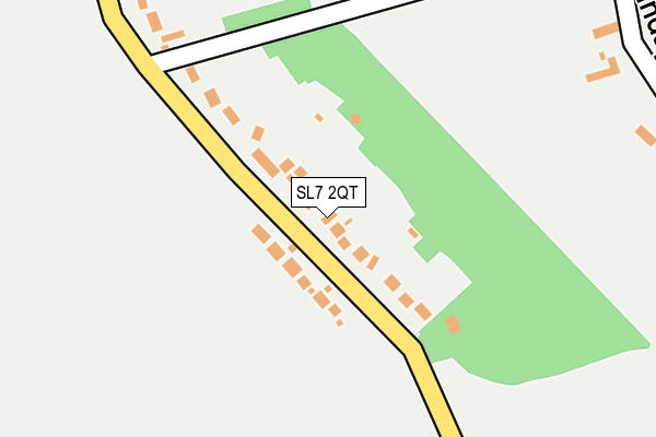 SL7 2QT map - OS OpenMap – Local (Ordnance Survey)