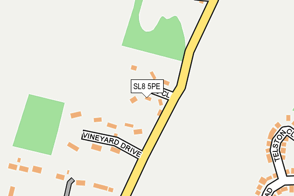 Map of P J BOYD MARKETING LIMITED at local scale
