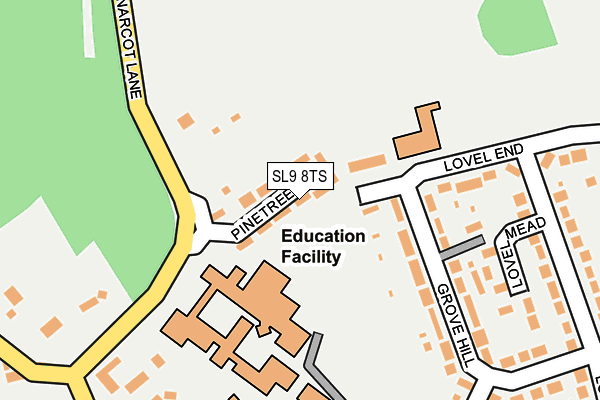 Map of PPSV LIMITED at local scale