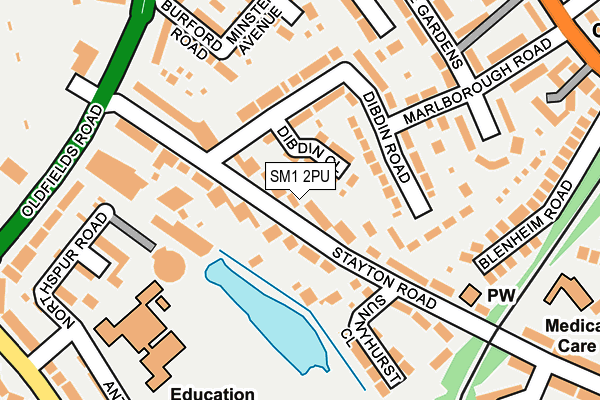 Map of I3I3 PROPERTIES LTD at local scale