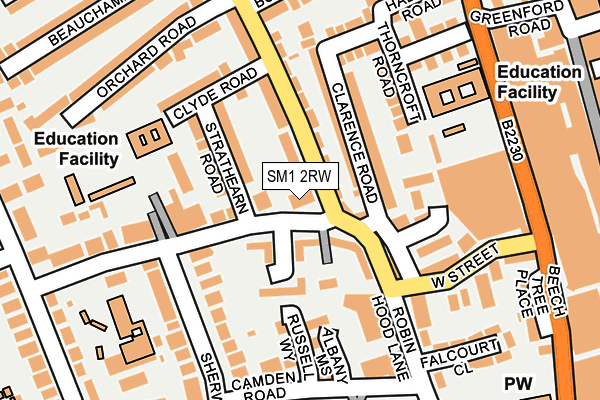 Map of ON TOP COMMERCIALS LIMITED at local scale