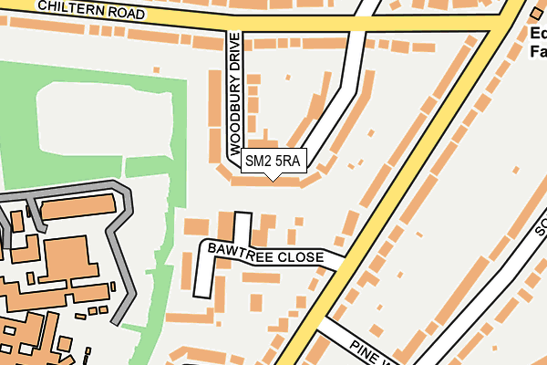 Map of SSR PROPERTY (CROYDON) LTD at local scale