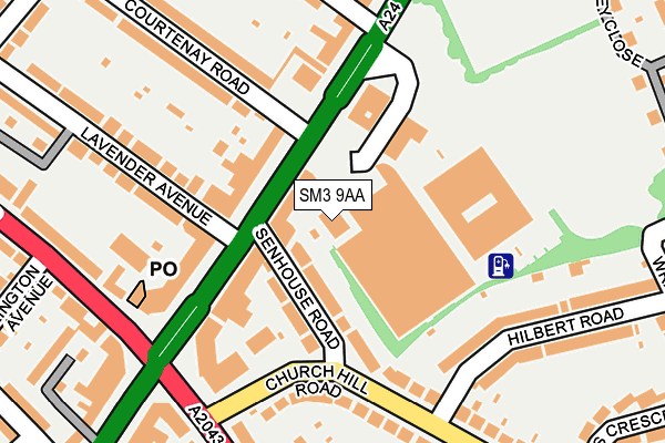 Map of MARUS EXPORT LIMITED at local scale