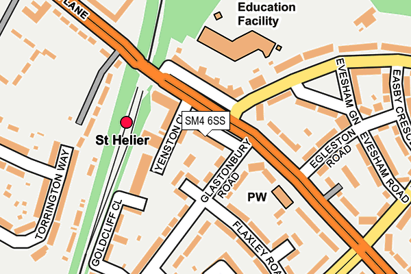 Map of RED SHEEP LTD at local scale
