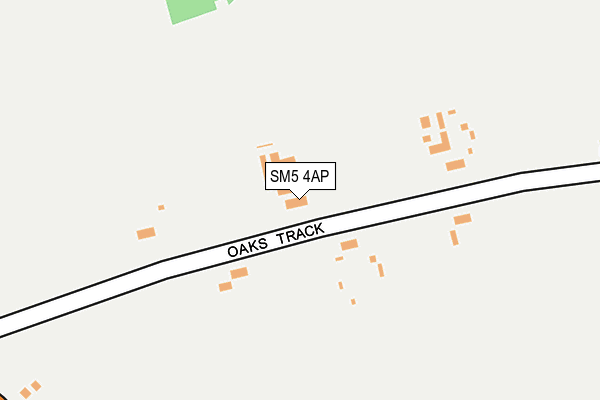 SM5 4AP map - OS OpenMap – Local (Ordnance Survey)