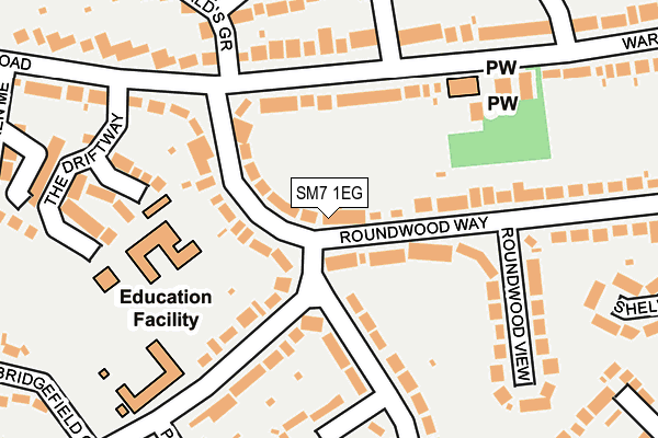 Map of BHAVYA PROPERTIES LTD at local scale