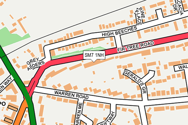 Map of SOMY RESIDENTIAL LIMITED at local scale