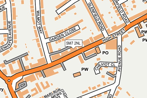 Map of A1 HEATING & PLUMBING (LONDON) LTD at local scale