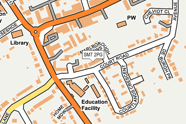 Map of AJH DESIGN LTD at local scale