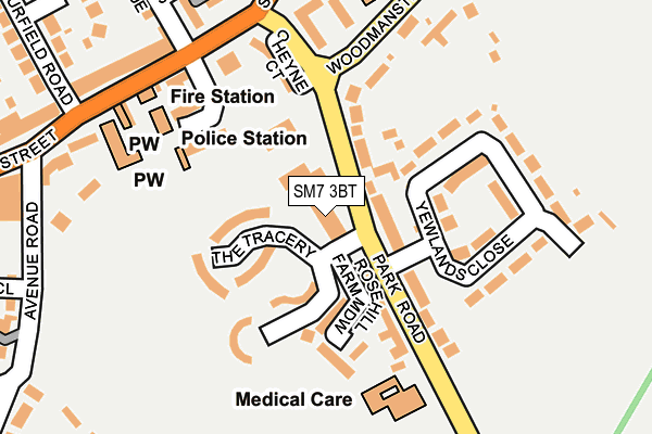 Map of B.L.I.S.S. SUPPORT SERVICES LTD at local scale
