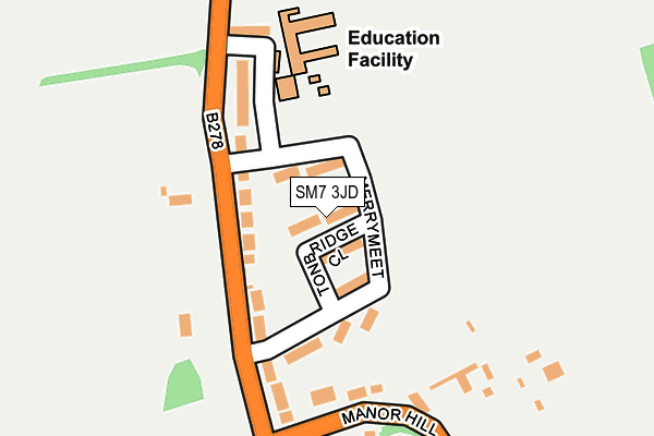Map of SCRUBBERS (UK) CLEANING LTD at local scale