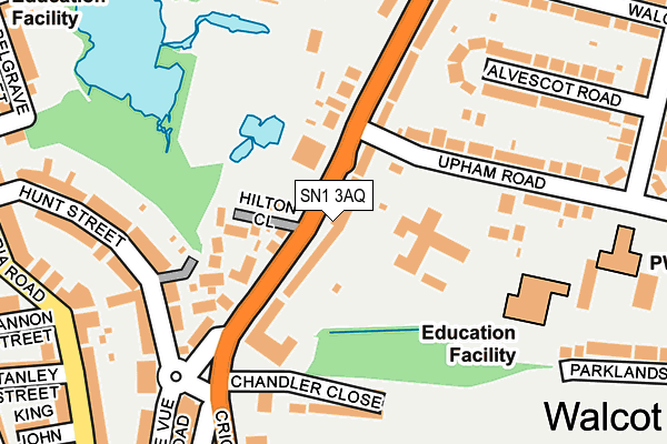 Map of MARTIN EDUCATIONAL SERVICES LIMITED at local scale
