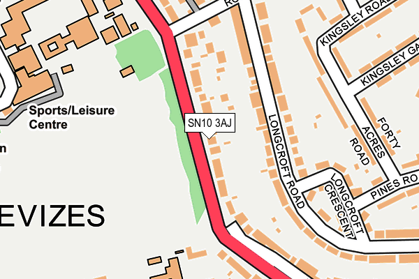Map of JAMES'S DISCO LIMITED at local scale